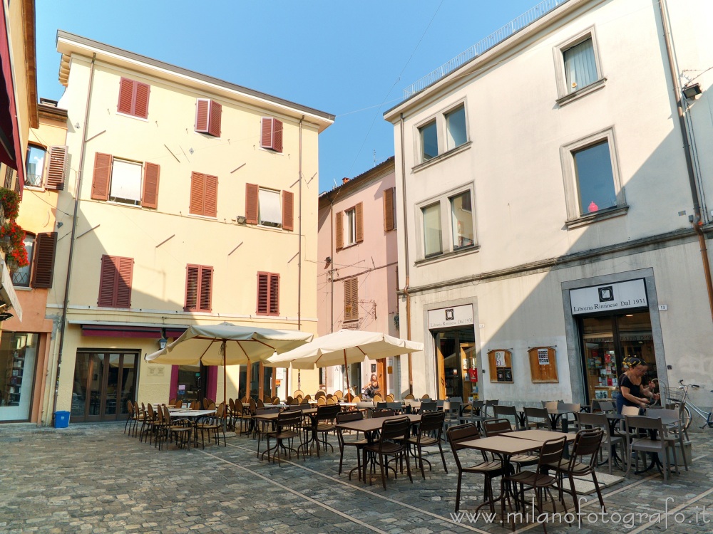 Rimini - Piazzetta Gregorio da Rimini